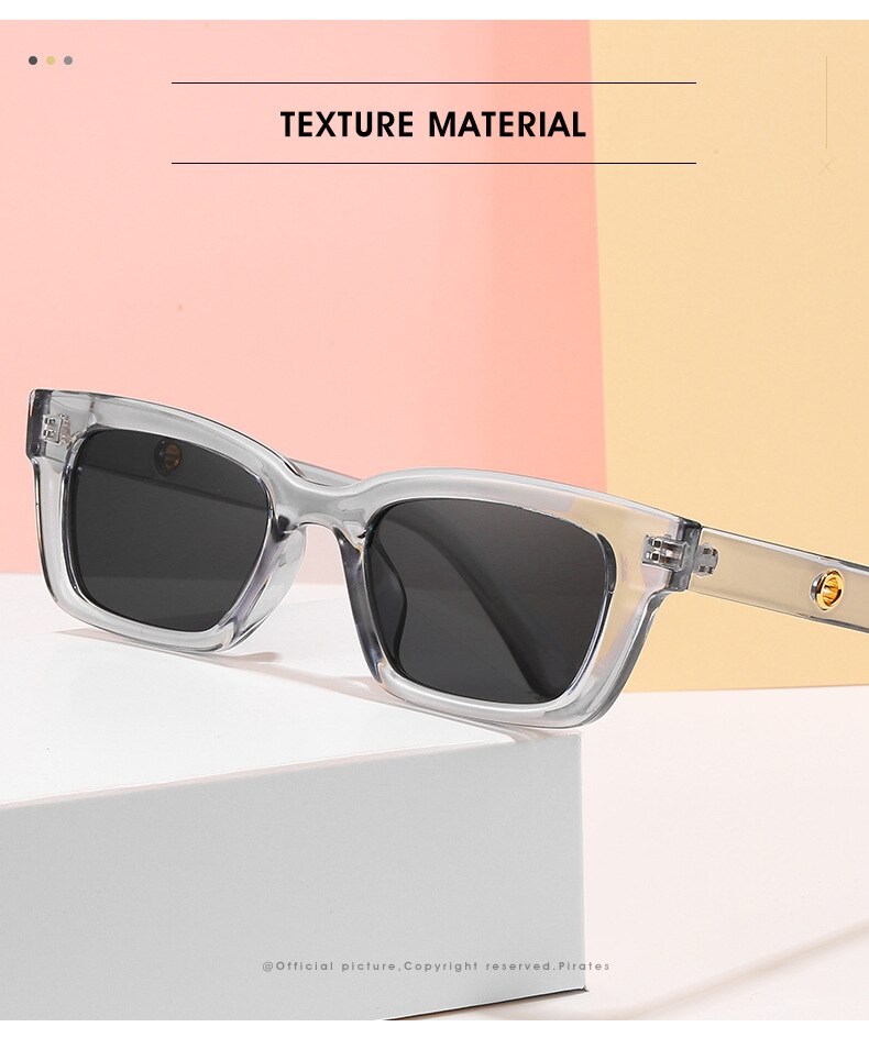 Women's Rectangle Vintage Sunglasses