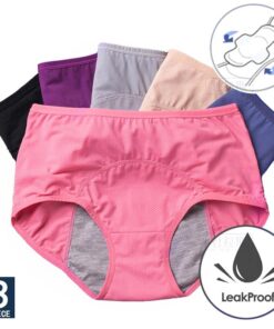 Women's Leak-Proof Menstrual Panties 3 pcs Set