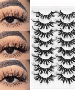 3D Volume Mink  Eyelashes Set
