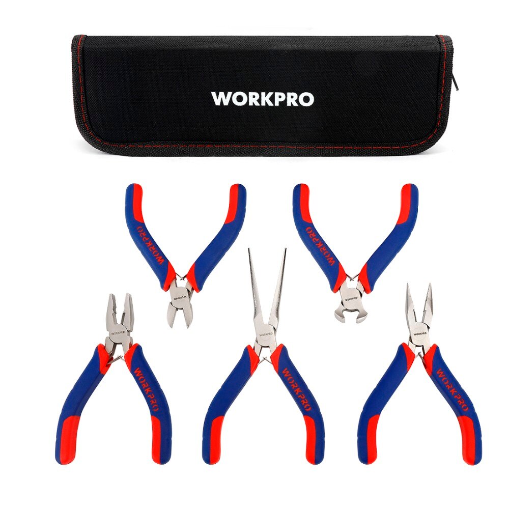 Universal Mini Pliers Set with Bag