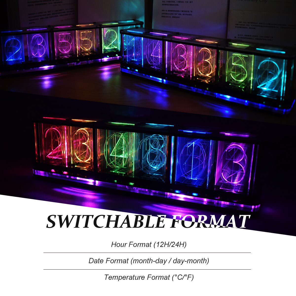 Digital LED Alarm Clock