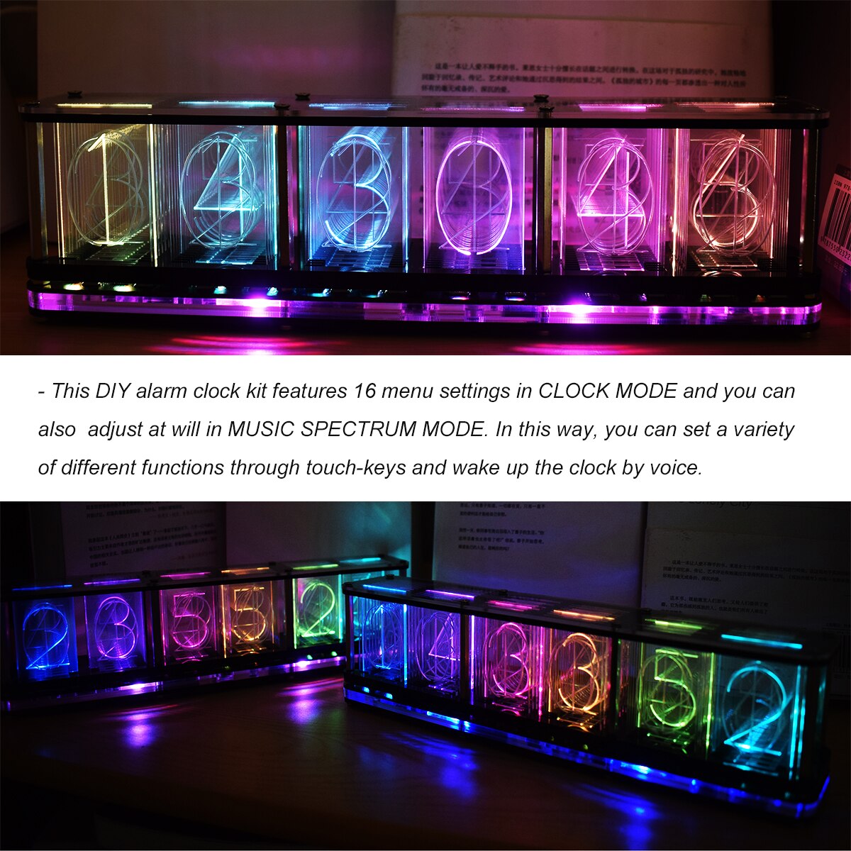 Digital LED Alarm Clock