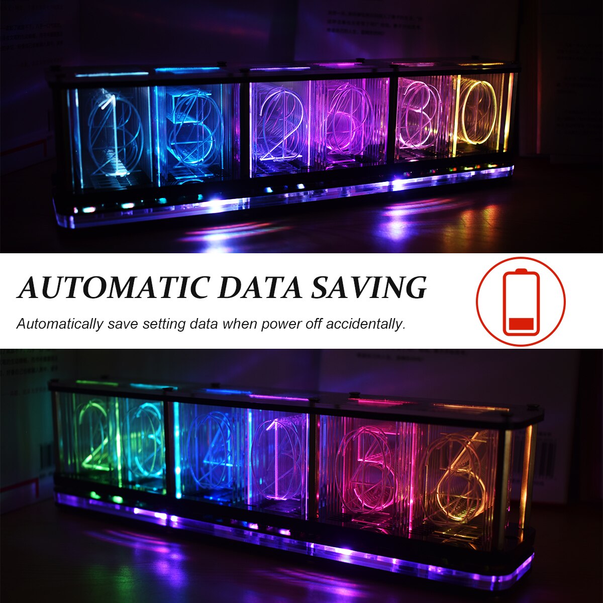 Digital LED Alarm Clock