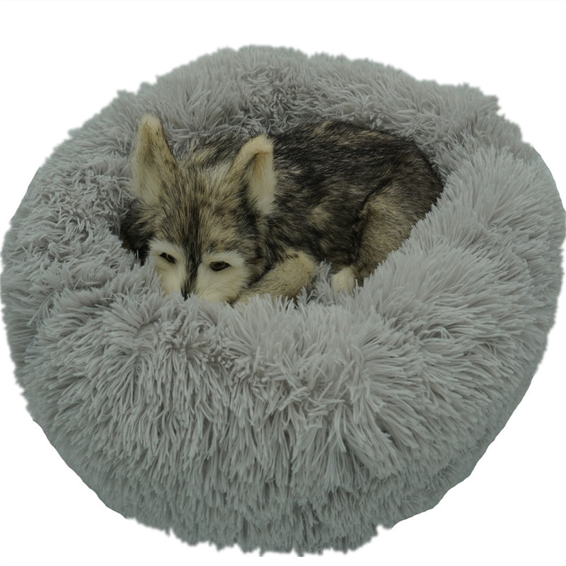 Long Plush Bed for Dogs