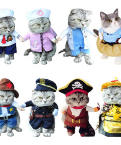 Multicolored Cosplay Costume for Cats