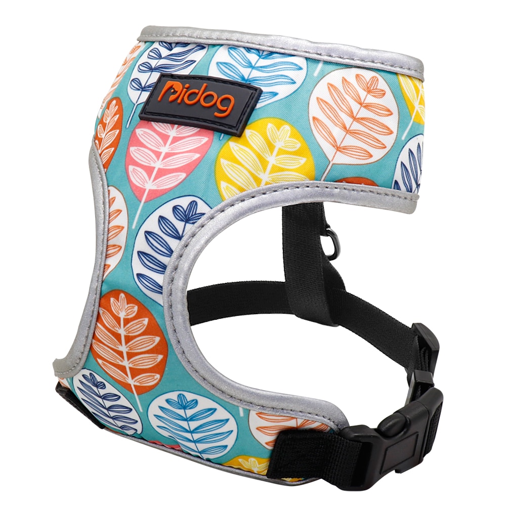 Dog's Colorful Print Harness