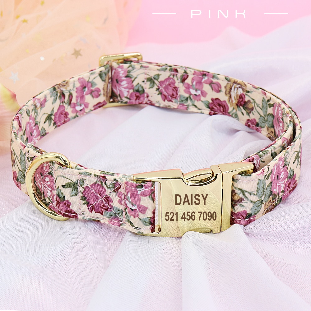 Nylon Engraved Nameplate Collar