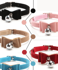 Elastic Collar with Bell for Cats