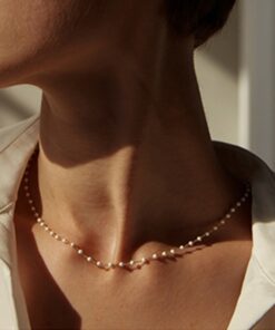 Women's Simulation Pearl Choker Necklace