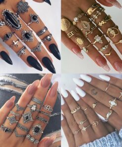 Vintage Styled Rings Set