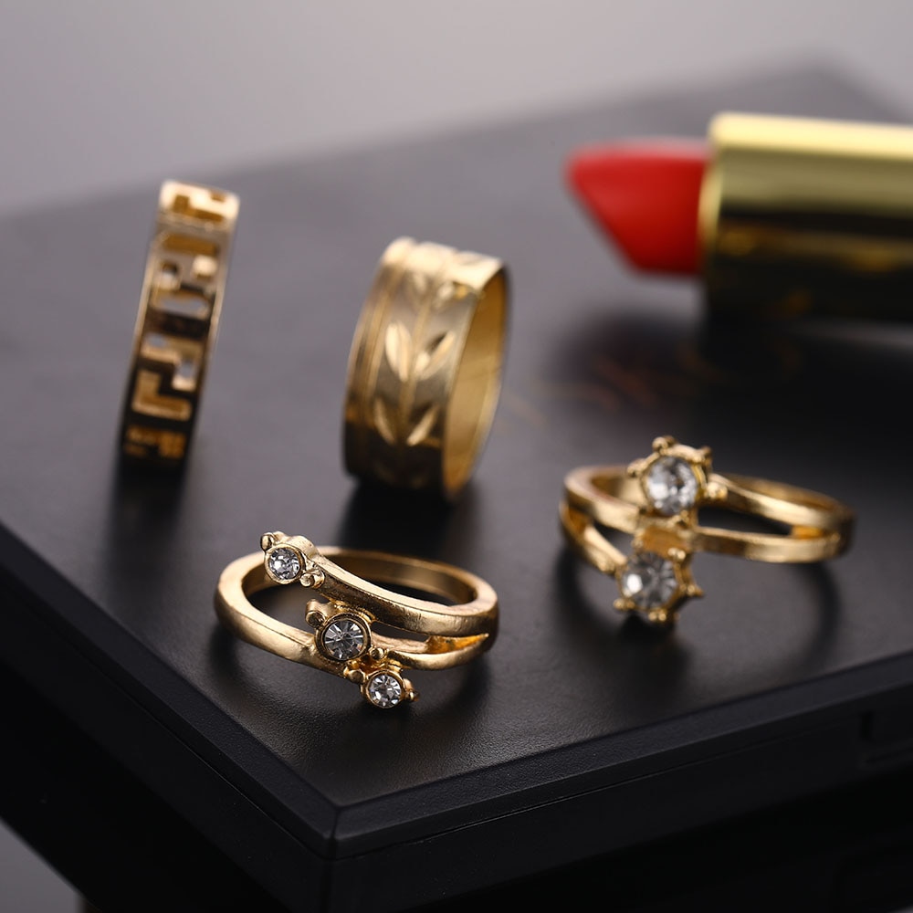 Vintage Styled Rings Set