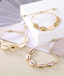 Vintage Styled Shell Bracelet