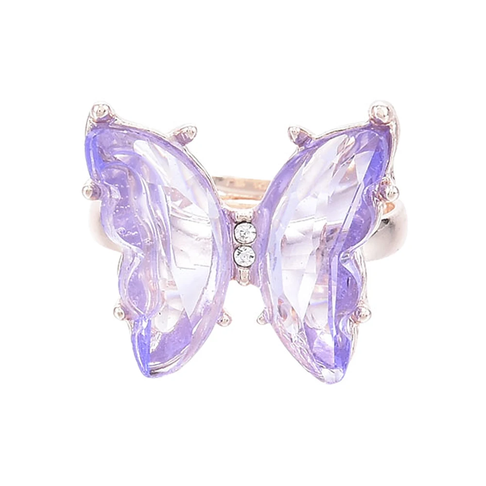 Women's Adjustable Butterfly Ring