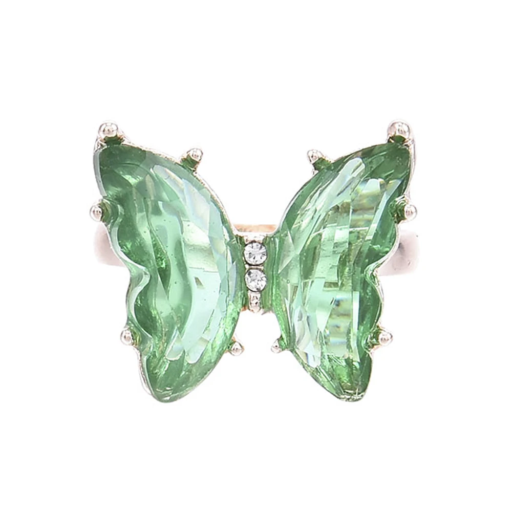 Women's Adjustable Butterfly Ring