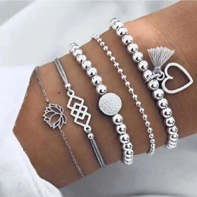 Women's Vintage Bohemian Bracelets Set