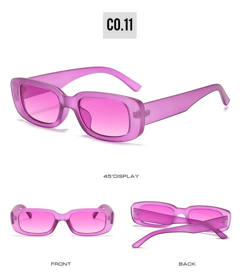 Women's Rectangle Shaped Sunglasses